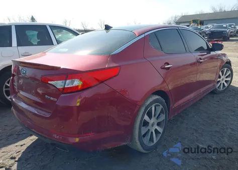 2012 Kia Optima Sx z USA, uszkodzony, nr VIN 5XXGR4A60CG049992